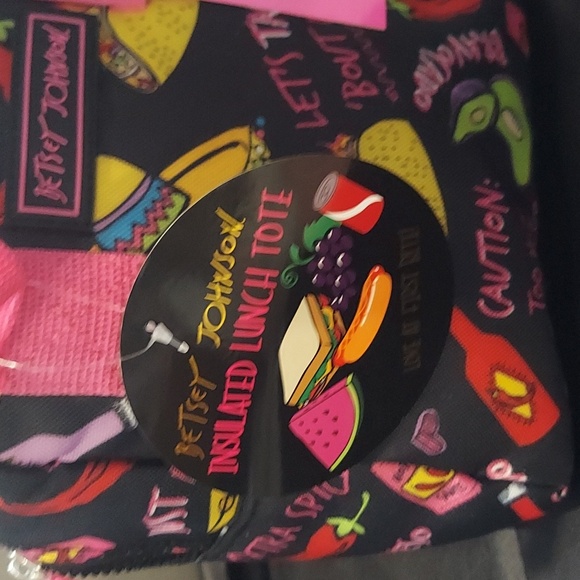 BETSEY JOHNSON Taco Insulated Lunch Tote - Picture 7 of 10